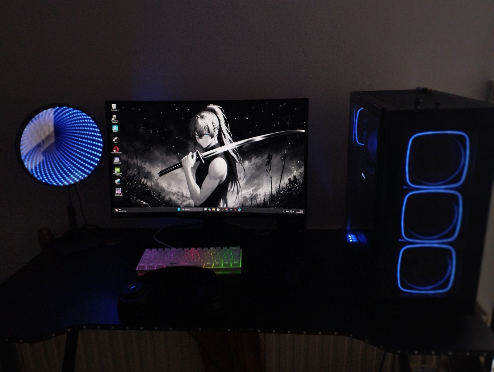 gaming pc setup 3070 i5 9600KF 1TB ssd zoals nieuw, GDDR6, PCI-Express 4, Ophalen of Verzenden, Zo goed als nieuw