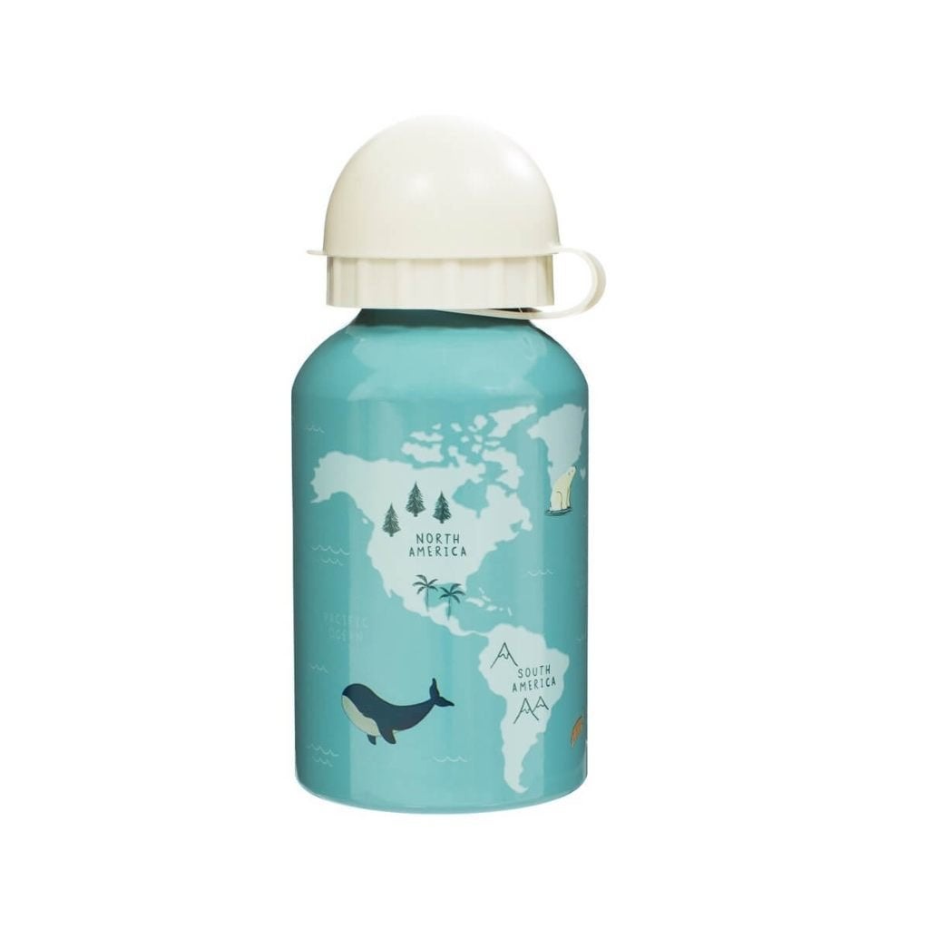 Drinkfles Aluminium Dieren Wereld Sass Belle, Nieuw, Ophalen of Verzenden, Tintagel House 92 Albert Embankment, Sass & Belle