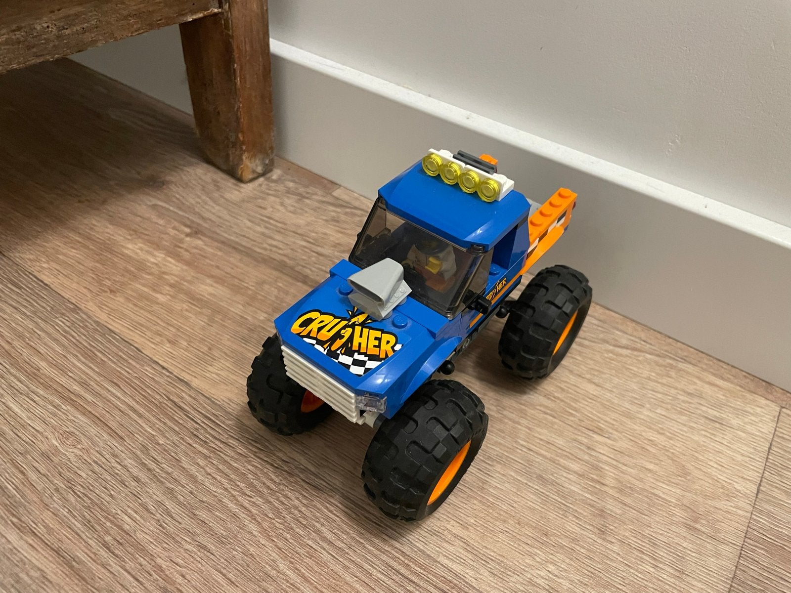 Lego City 60180 Monster Truck met instructies, Lego, Ophalen of Verzenden, Compleet, Complete set
