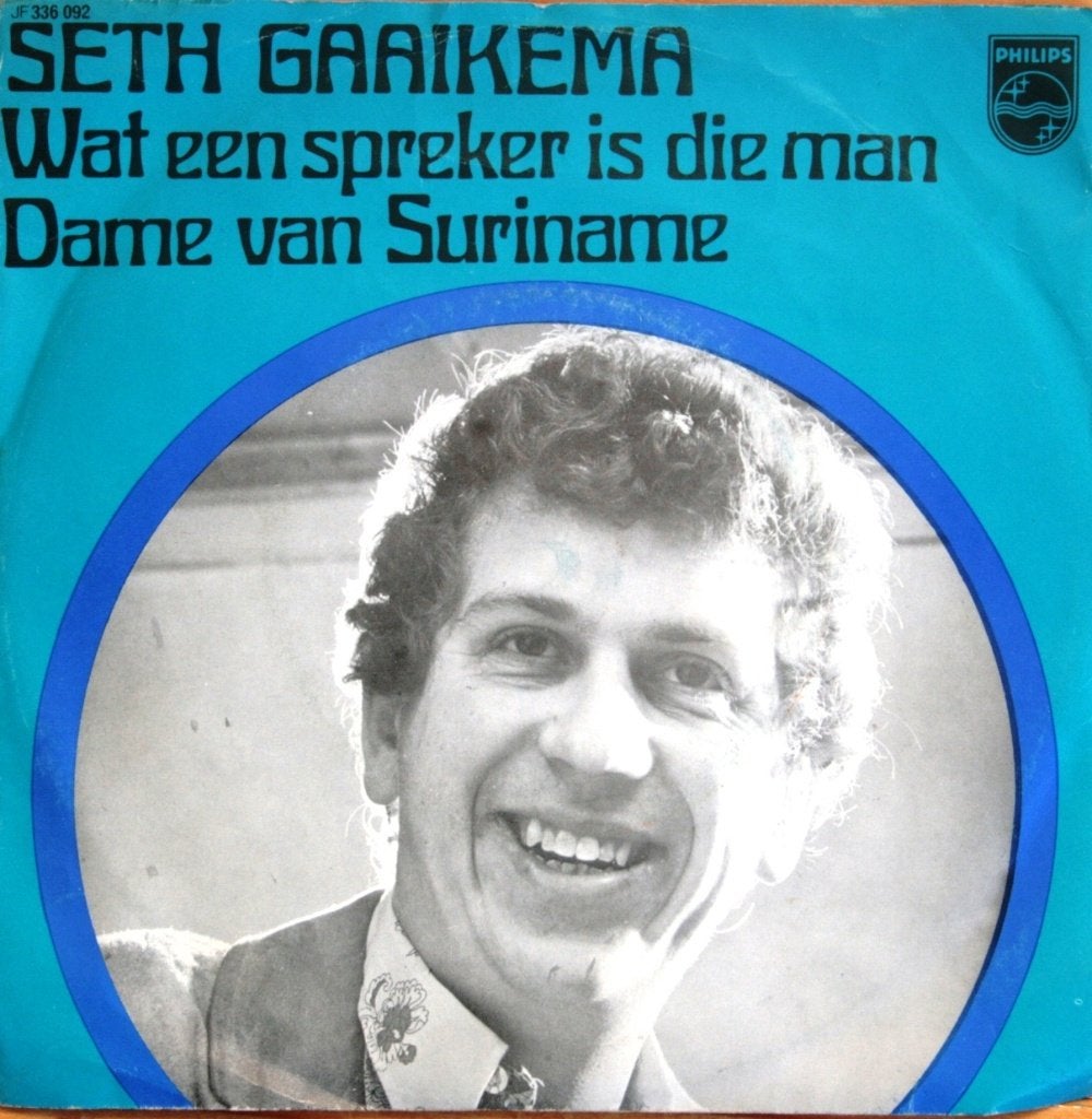1969	Seth Gaaikema 		Wat Een Spreker Is Die Man, Fotohoes, 7 inch, Ophalen of Verzenden, Zo goed als nieuw