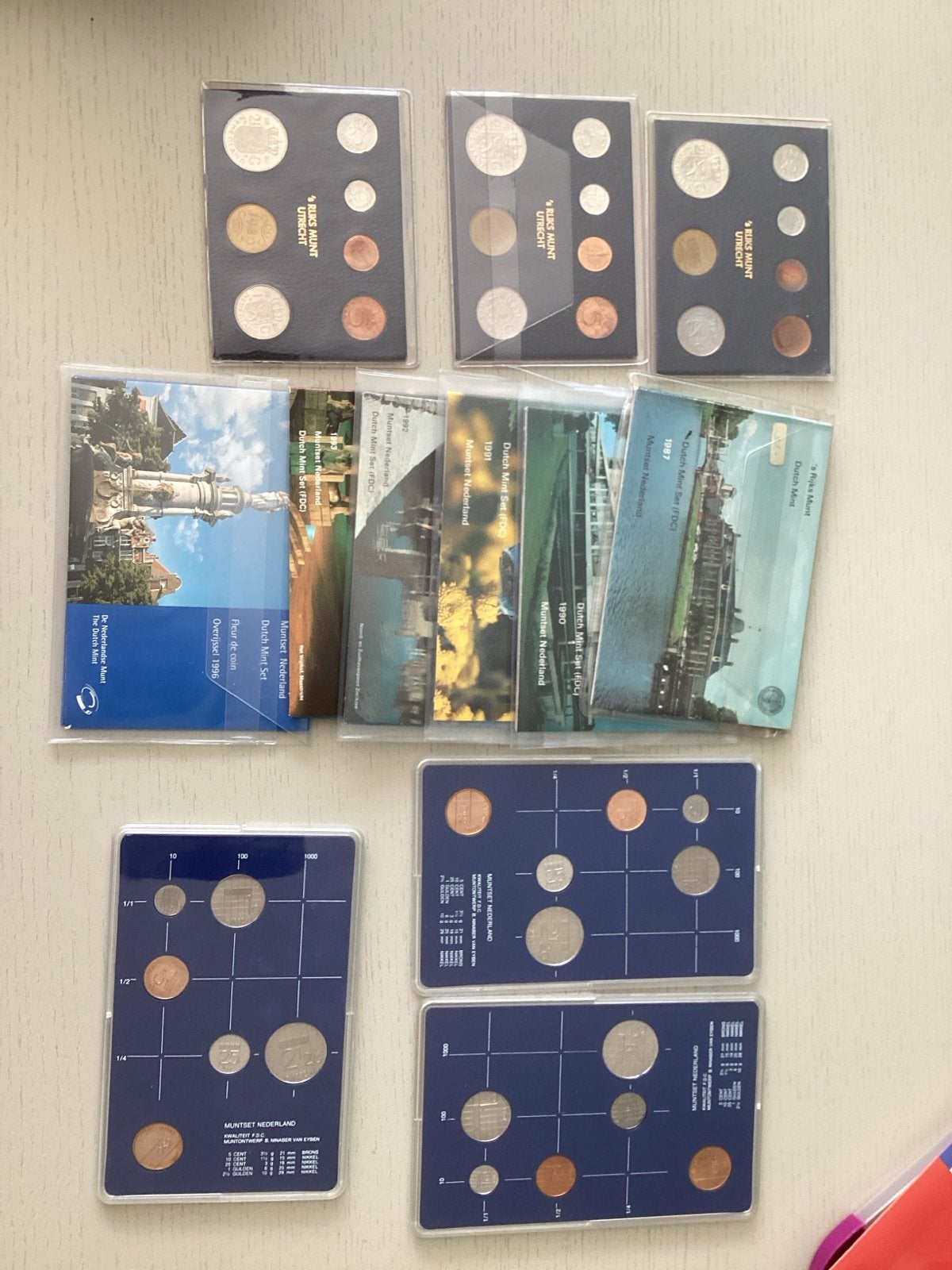 Diverse Nederlandse Muntsets (FDC) - Jaren '80 en '90, Ophalen of Verzenden, Koningin Beatrix, Overige waardes, Setje
