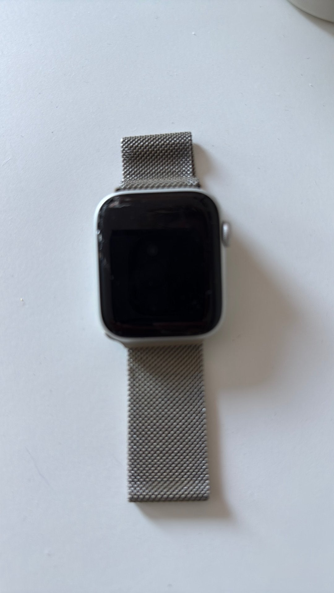 Apple Watch SE 50 mm, Ophalen of Verzenden, Gebruikt, Zwart, IOS