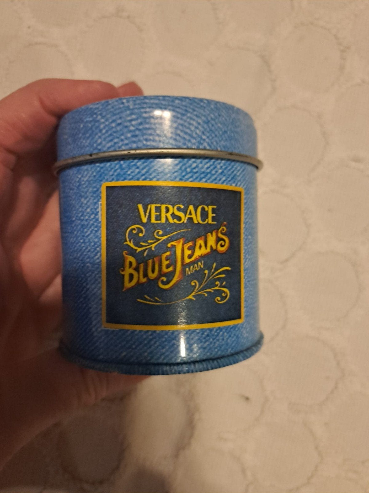 Versace Blue Jeans Man Geurkaars - Zeldzaam Item, Ophalen of Verzenden, Nieuw