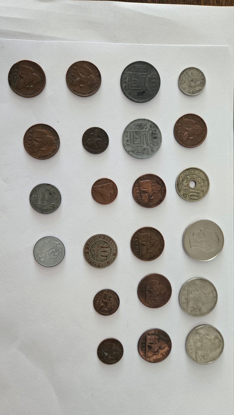 Belgische munten, Ophalen of Verzenden, Buitenland, Munten