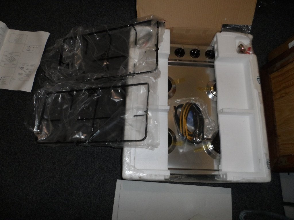 inbouw gaskookplaat NIEUW!, Witgoed en Apparatuur, Kookplaten, Ophalen, Nieuw, 4 kookzones, Inbouw