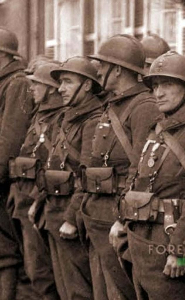 Franse WO2 Armée Y-riem (Wehrmacht Buitgemaakt), Verzamelen, Ophalen of Verzenden, Landmacht, Overige gebieden, Kleding of Schoenen