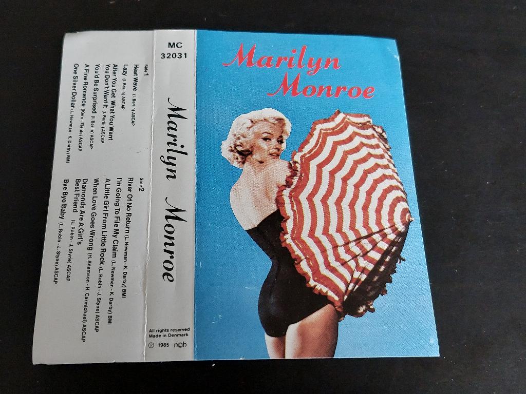 MARILYN MONROE - MARILYN MONROE (MC), 1 bandje, Ophalen of Verzenden, Zo goed als nieuw, Origineel