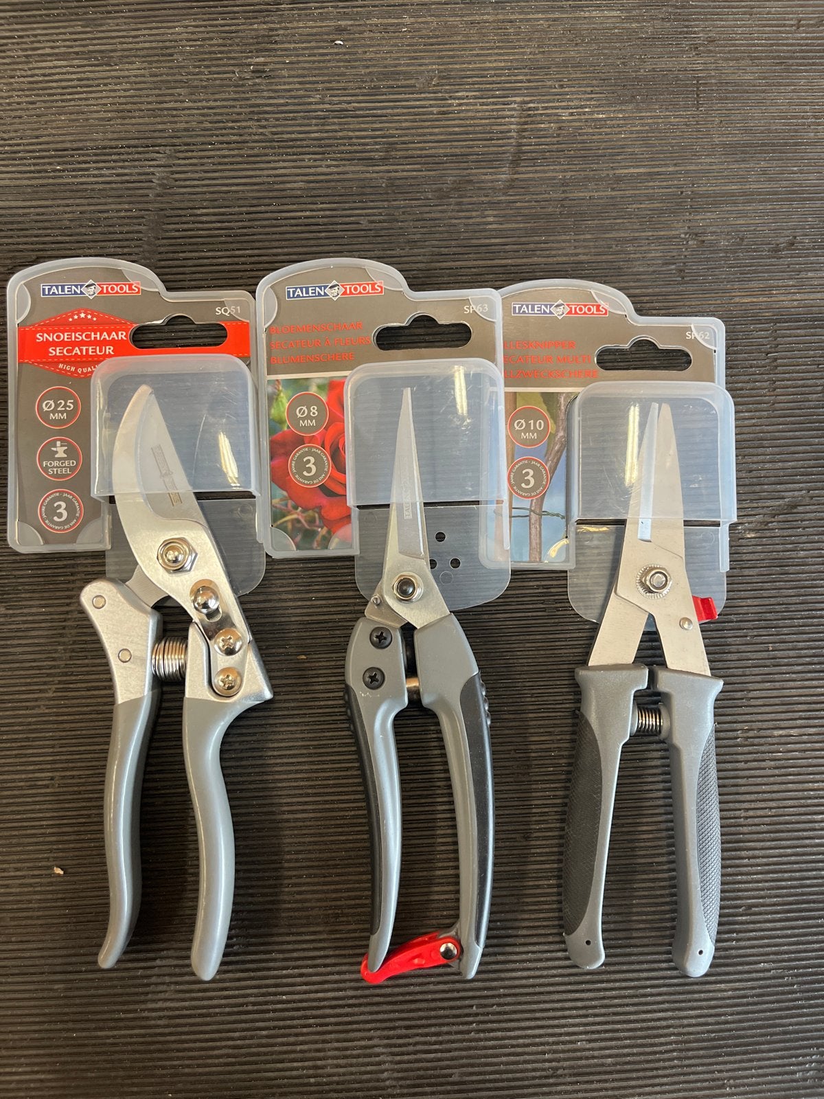 Talen Tools Snoeischaren Set - 3 stuks, Ophalen of Verzenden, Nieuw, Minder dan 20 mm