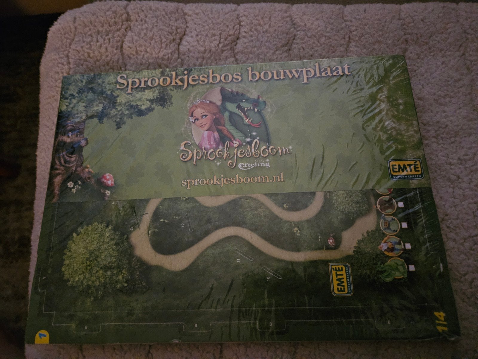 Efteling Sprookjesbos Bouwplaat - Nieuw in verpakking, Ophalen of Verzenden, Nieuw