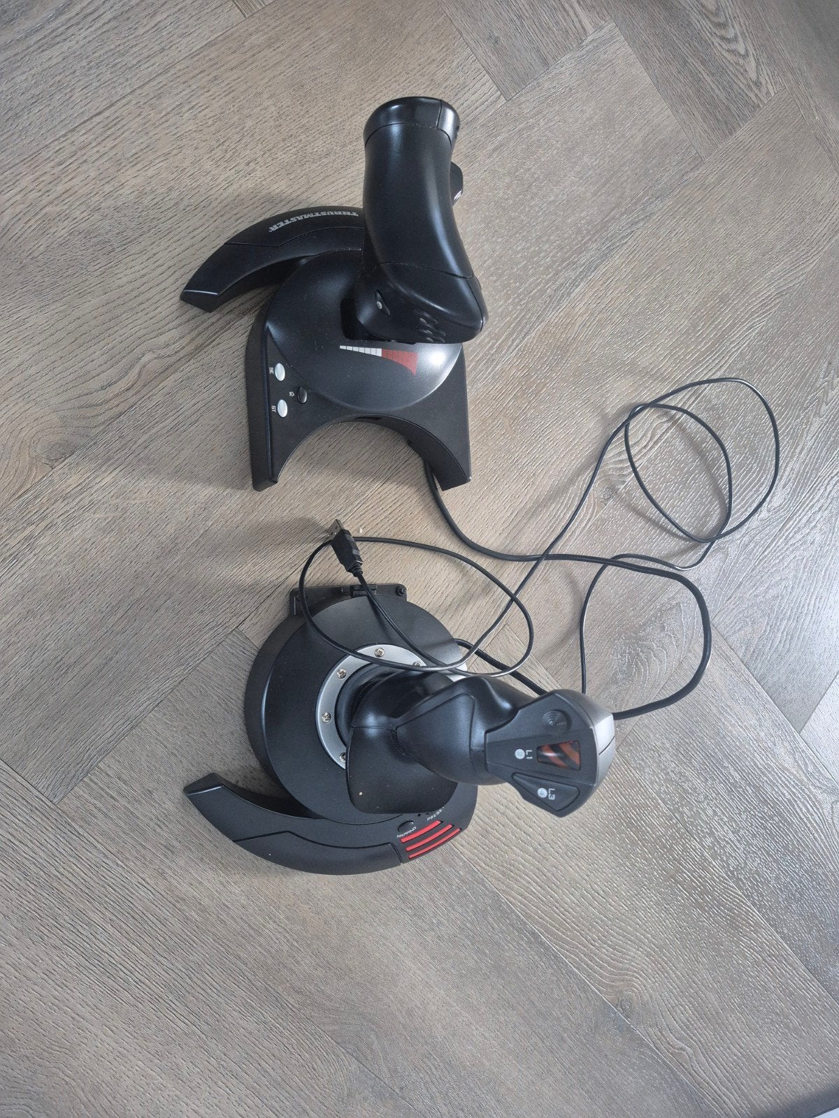 Thrustmaster T-Flight Hotas X Joystick & Throttle (PC/PS3), Computers en Software, Ophalen of Verzenden, Gebruikt, Thrustmaster