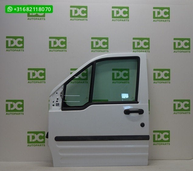 Ford Transit Connect ('02-'13) Voorportier links wit, Auto-onderdelen, Gebruikt, Ford, Deur, Voor