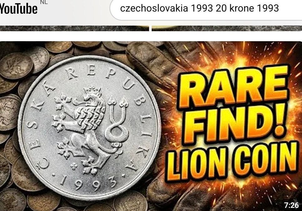 Munten Czechoslovakia, Ophalen of Verzenden, Overige landen