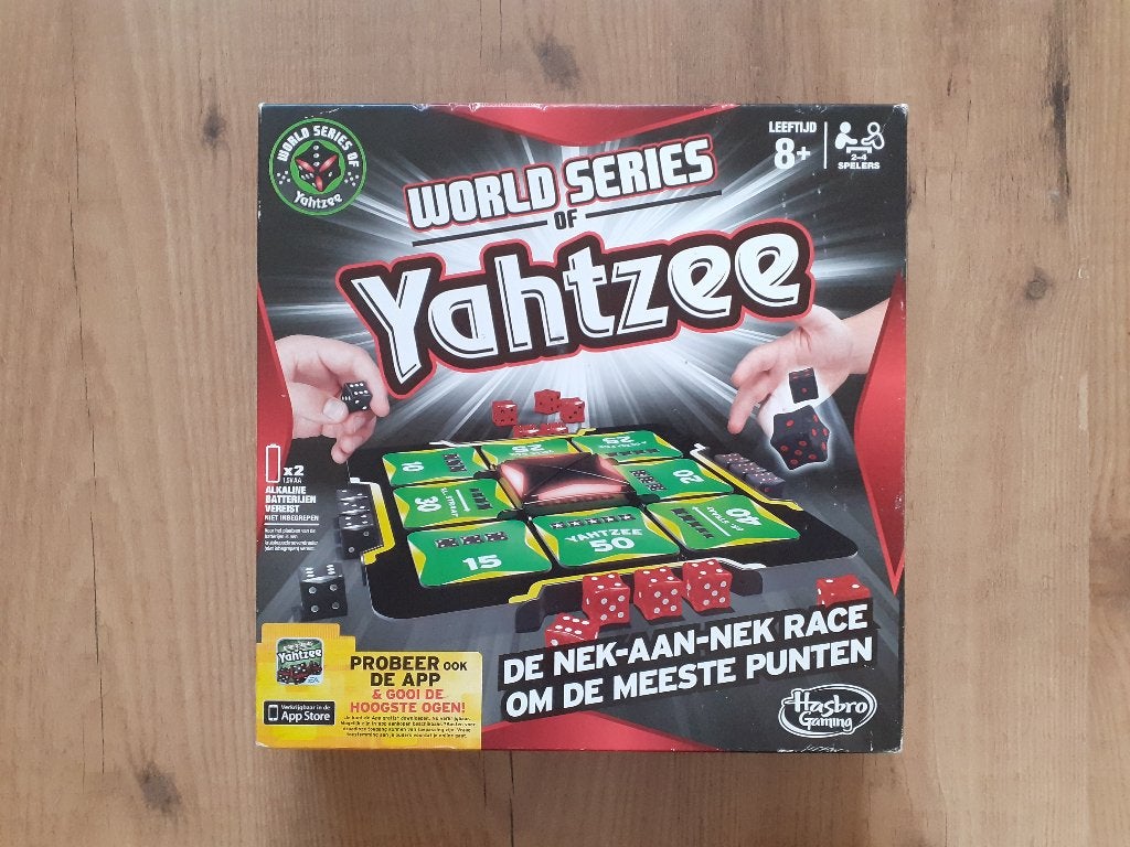 Gratis* Yahtzee bordspel, Ophalen of Verzenden, Zo goed als nieuw