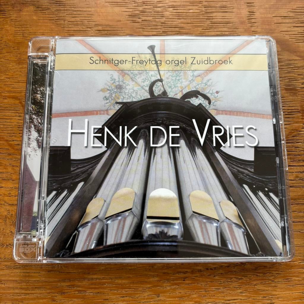 Henk de Vries Schnitger-Freytag orgel Bach Mendelssohn Kluge, Cd's en Dvd's, Cd's | Klassiek, Zo goed als nieuw, Overige typen