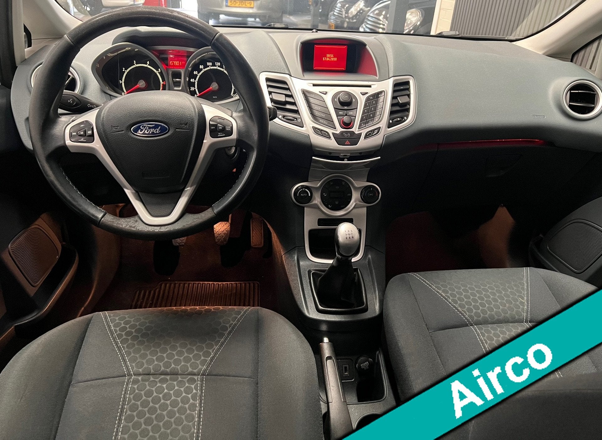 Ford Fiesta 1.25 - 1e Eigenaar - NAP - Koppeling + Distr set, Auto's, Voorwielaandrijving, Euro 5, Stof, 82 pk