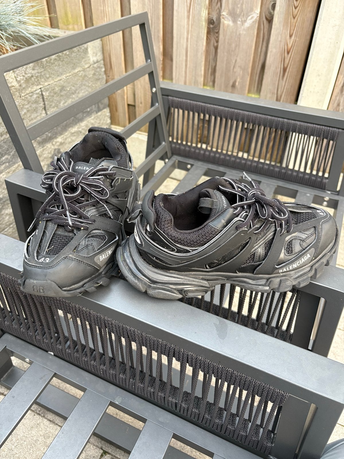 Balenciaga Track Sneakers Zwart Maat 43, Zwart, Ophalen of Verzenden, Sneakers of Gympen, Zo goed als nieuw