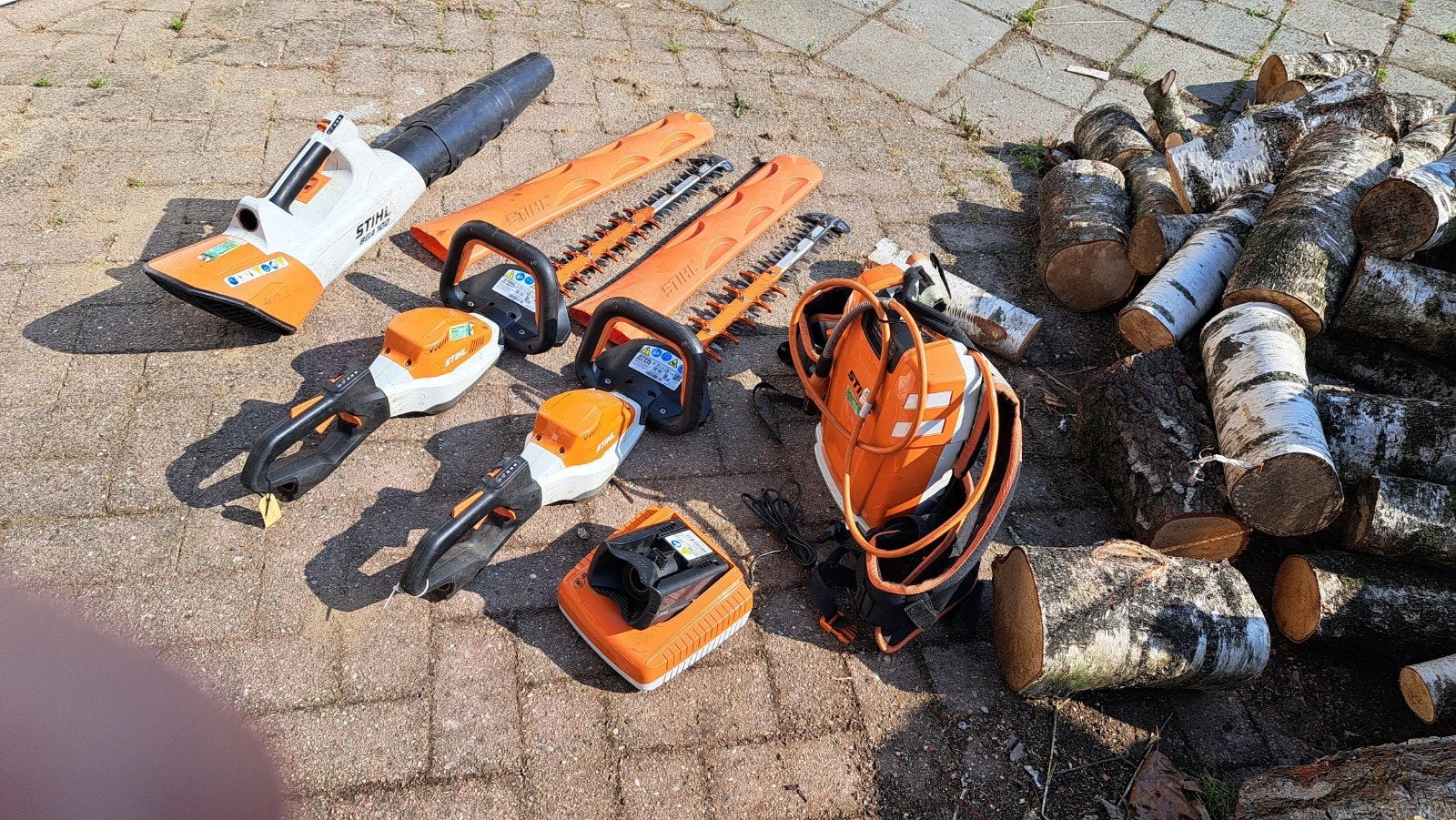 Stihl HSA 130T en HSA 94R +bga100 heggenschaarset, Ophalen, Stihl, HSA 130T HSA 94R BGA 100, ????