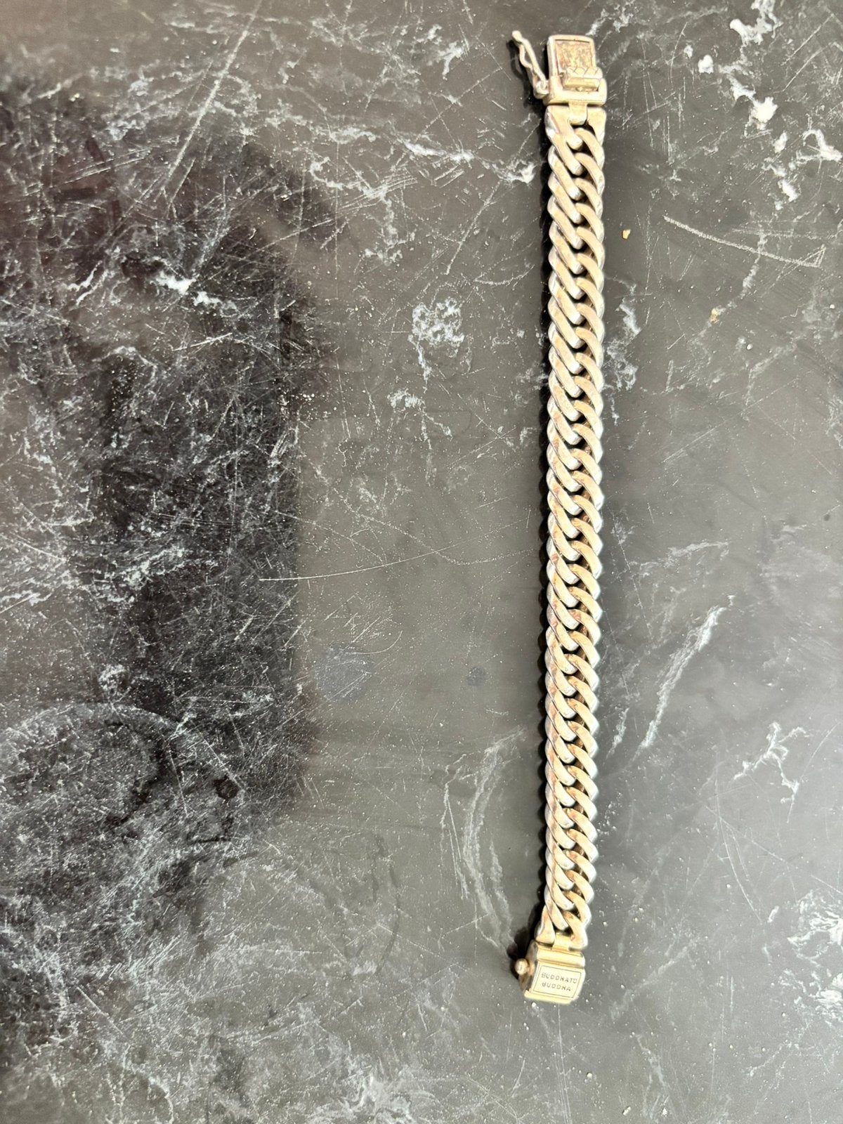 Buddha to Buddha orgineel, Sieraden, Tassen en Uiterlijk, Armbanden, Ophalen of Verzenden, Zo goed als nieuw, Zilver