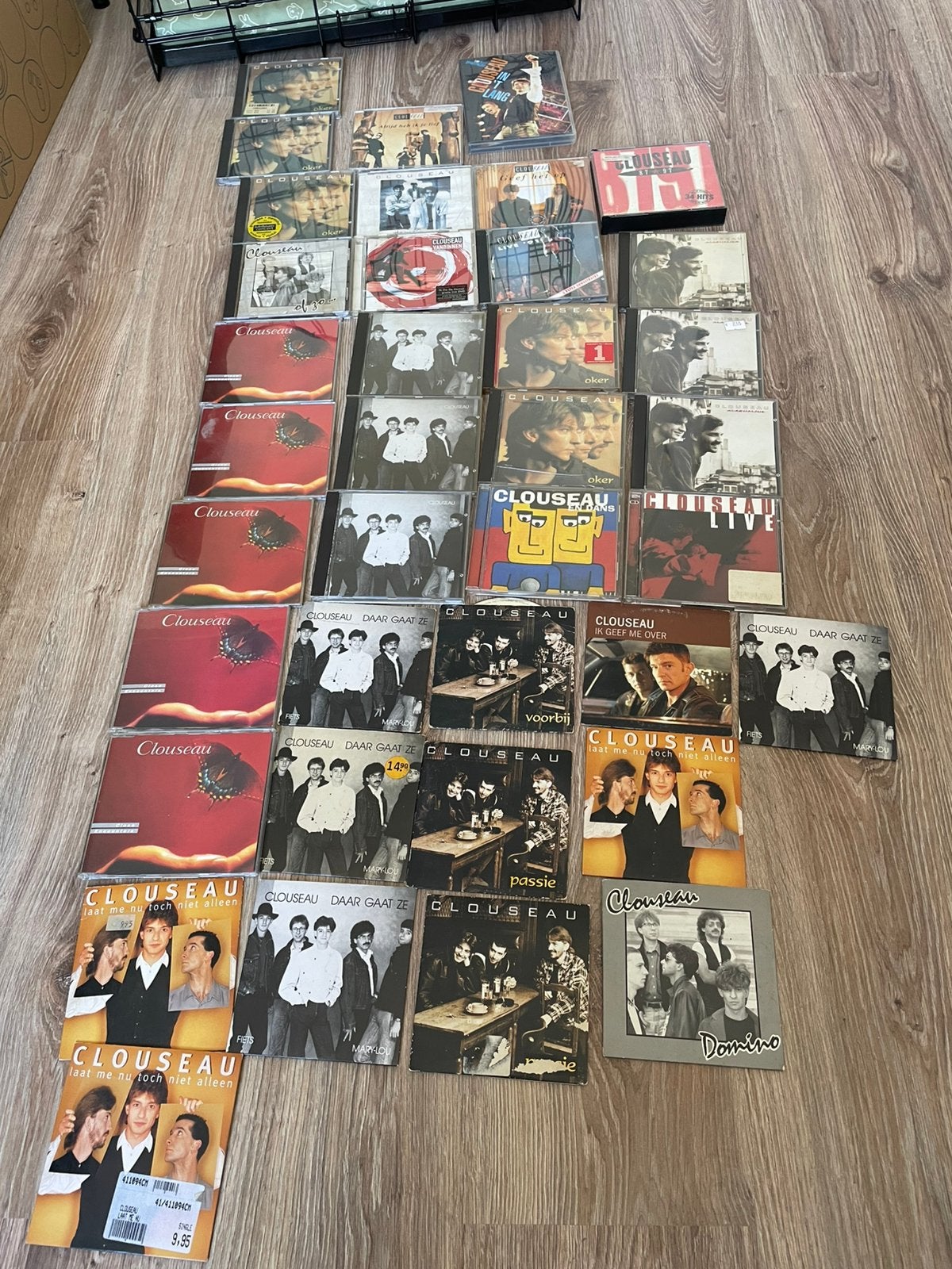 Partij cds en singels clouseau, Ophalen of Verzenden, Gebruikt, Pop