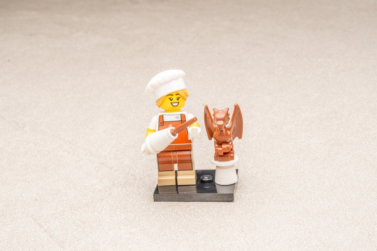 Lego minifigure serie 29 chocolatier, Ophalen of Verzenden, Zo goed als nieuw