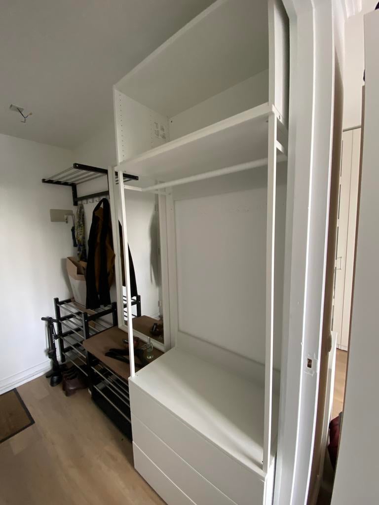 Ikea Platsa wardrobe, Ophalen, 200 cm of meer, 50 tot 100 cm, Zo goed als nieuw