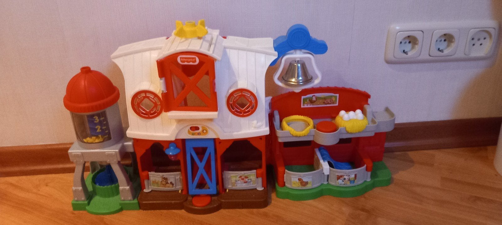 Fisher-Price Little People Boerderij Speelset, Ophalen of Verzenden, Gebruikt, Overige typen, Met geluid