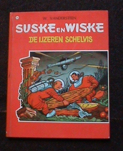 Suske en Wiske De ijzeren schelvis 1e plastieke versie 1968, Eén stripboek, Ophalen of Verzenden, Zo goed als nieuw