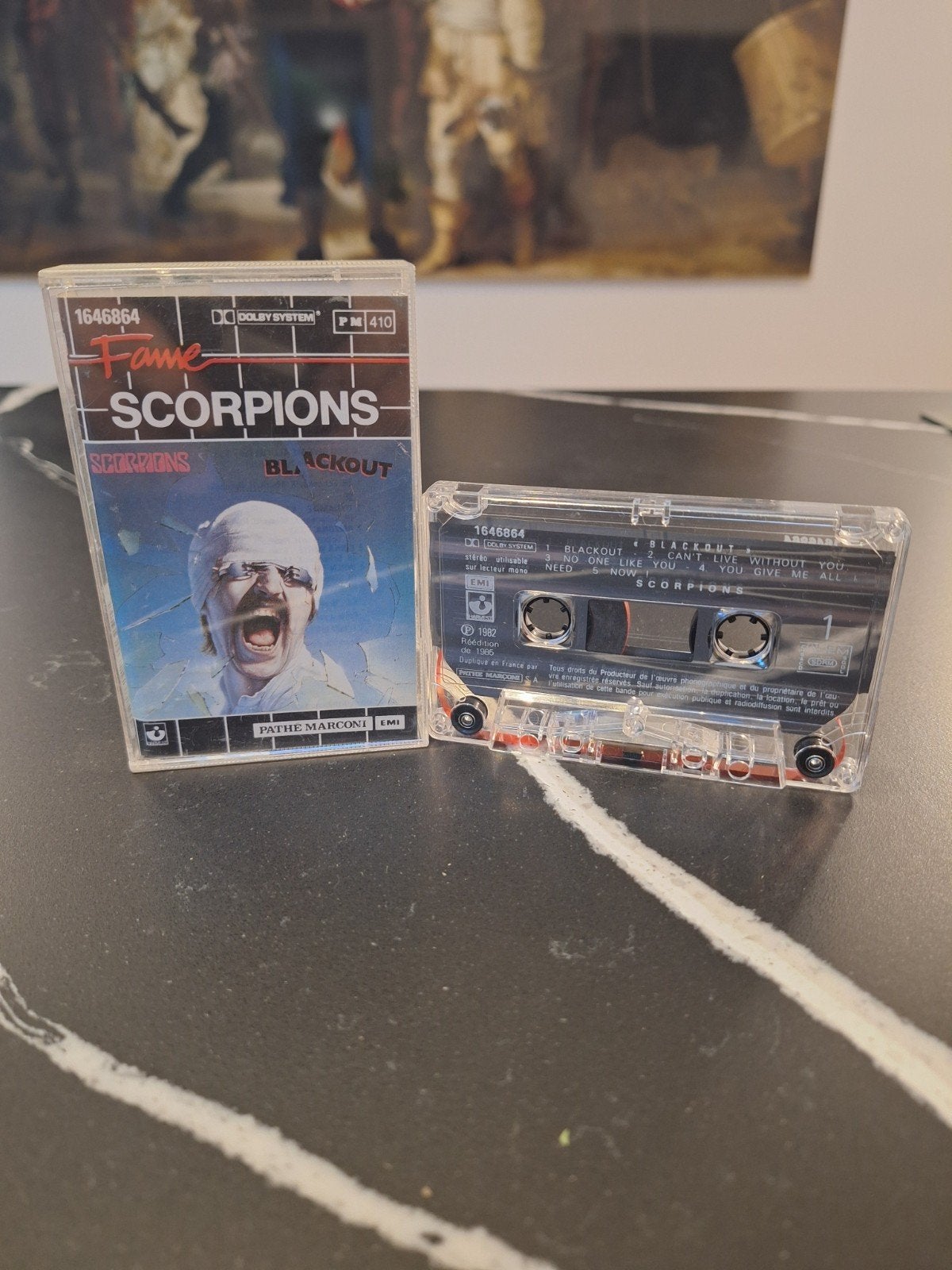 Scorpions - Blackout Cassette (1982) - Rock & Metal, Gebruikt, 1 bandje, Ophalen of Verzenden, Voorbespeeld