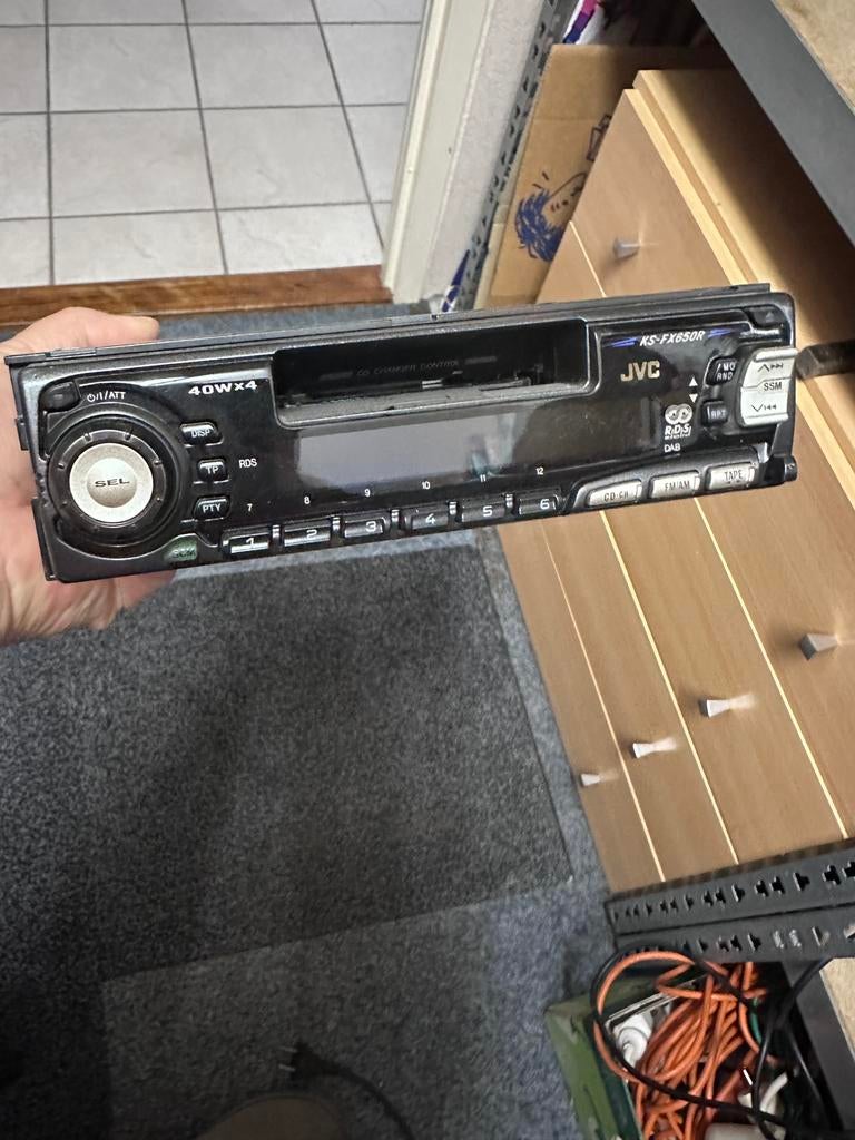 Autoradio KS-FX850R JVC, Ophalen of Verzenden, Zo goed als nieuw