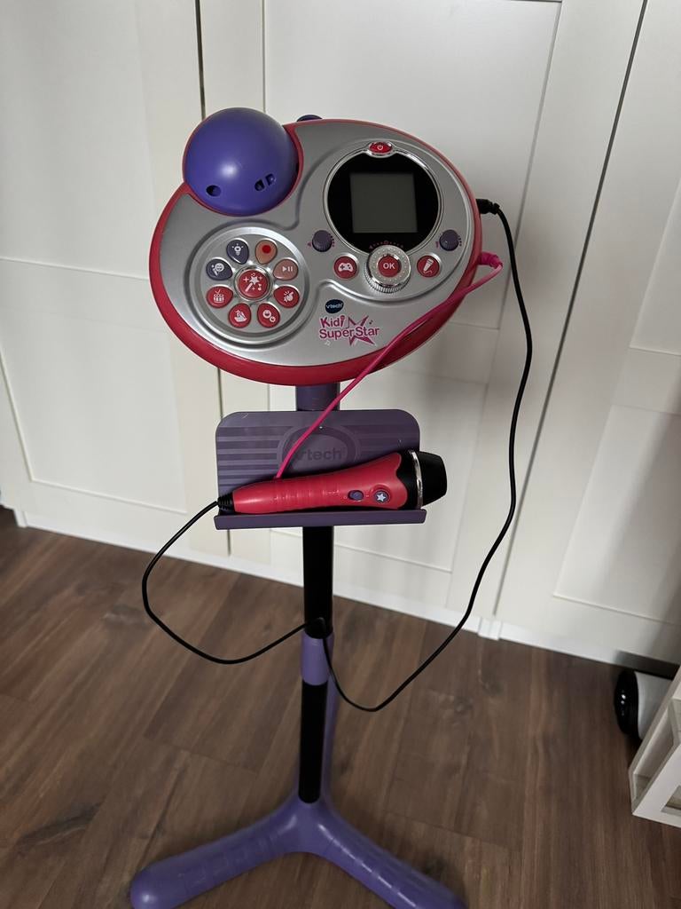 Microfoon met standaard superstar vtech, Ophalen, Gebruikt