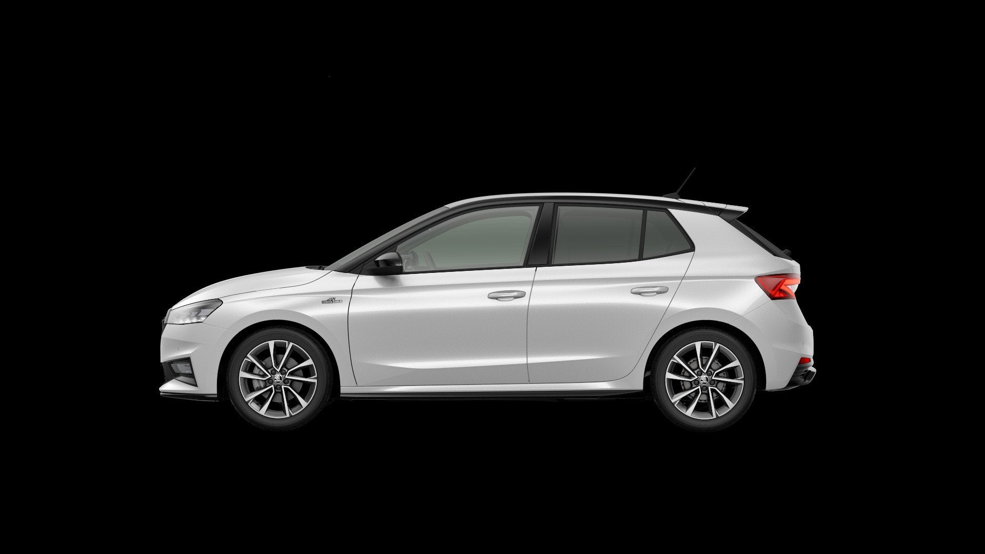 Skoda Fabia 1.0 TSI 115pk DSG Monte Carlo | Stoelverwarming, Auto's, Skoda, 12 maanden, Euro 6, Wit, Automatische klimaatregeling