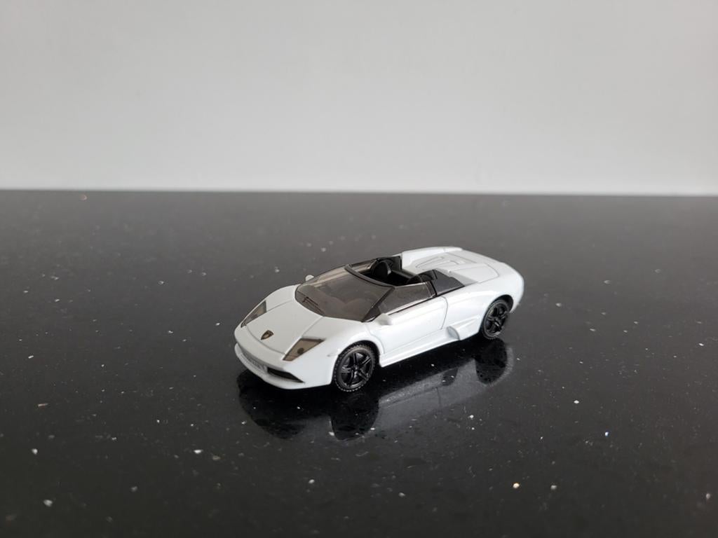 Lamborghini Murcielago LP640 Roadster wit 1/50 Siku, Ophalen of Verzenden, Zo goed als nieuw, Auto