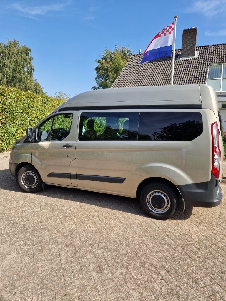Ford Transit Custom Rolstoelbus (Airco), Auto's, Stof, 1995 cc, Beige, Particulier