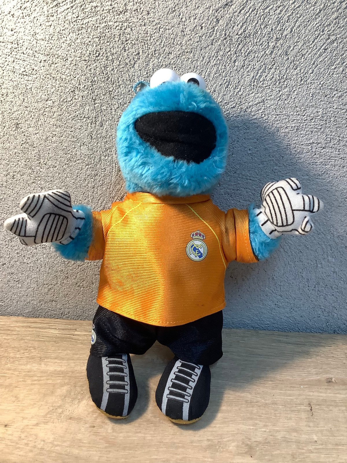 Real Madrid Triqui Cookie monster koekiemonster, Ophalen of Verzenden, Gebruikt, Overige typen
