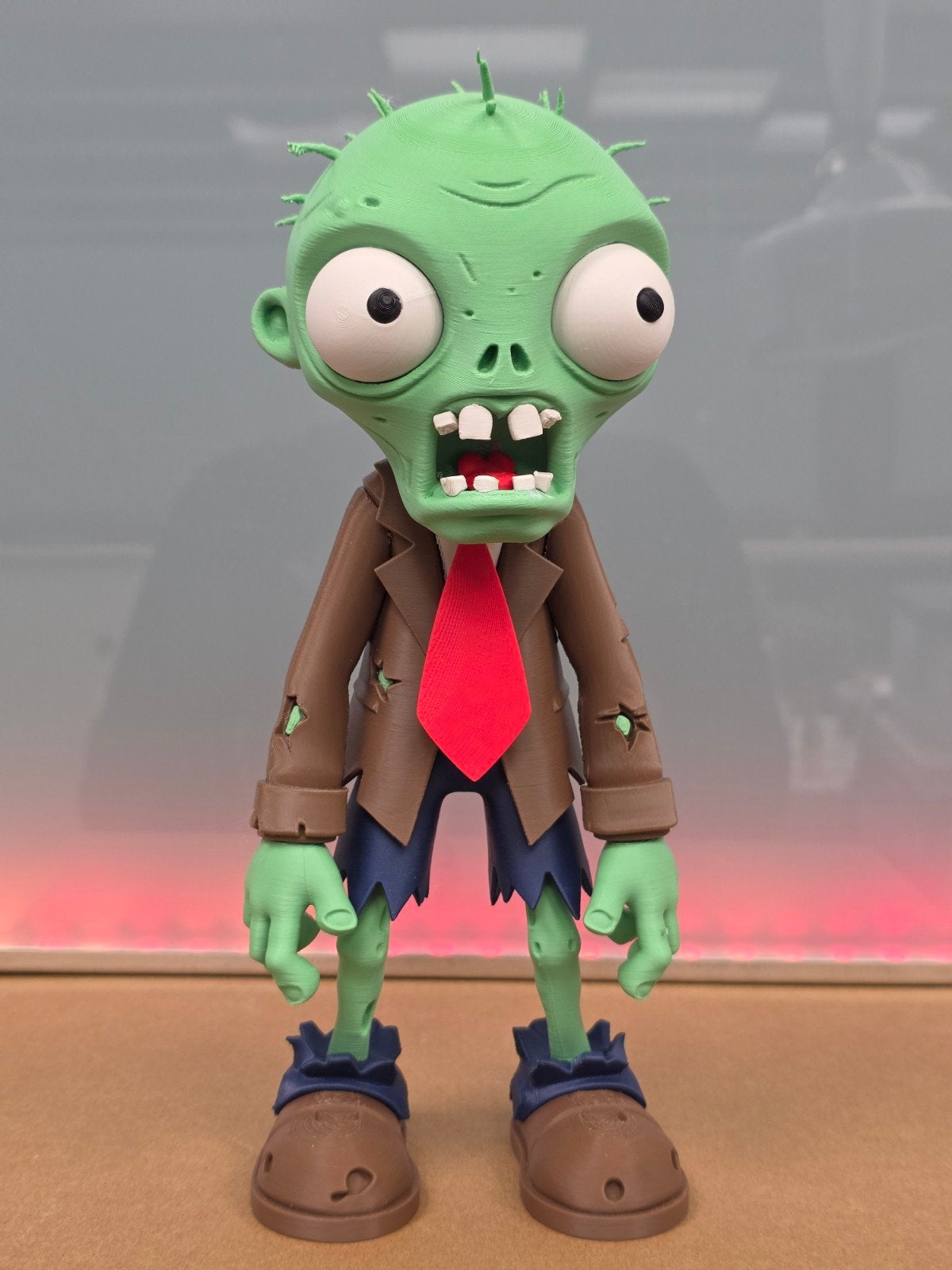 Plants vs. Zombies Zombie Figuur - Handgemaakt, Ophalen of Verzenden, Nieuw