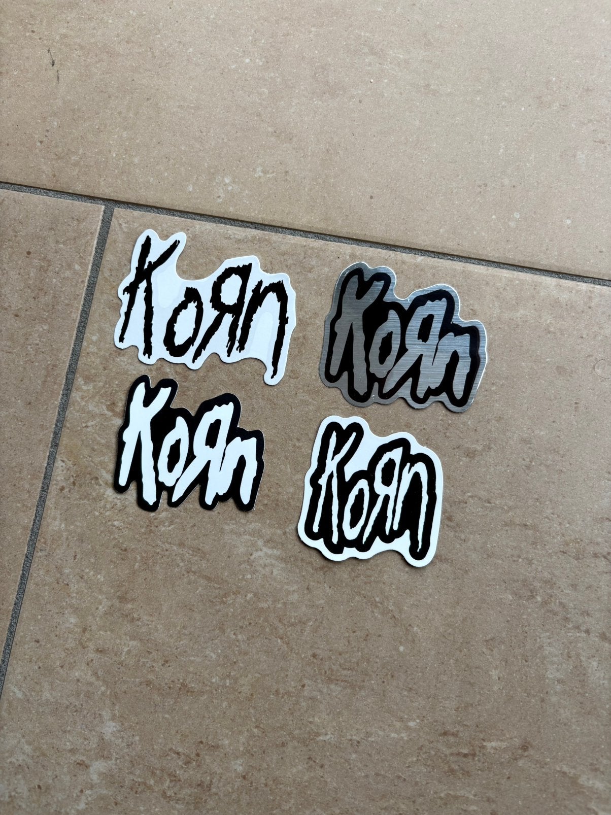Korn sticker set, Ophalen of Verzenden, Nieuw