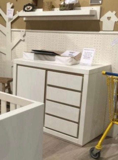 Kidsmill Babypark Commode - Zo goed als nieuw, Ophalen, 50 tot 70 cm, Zo goed als nieuw, 75 tot 100 cm