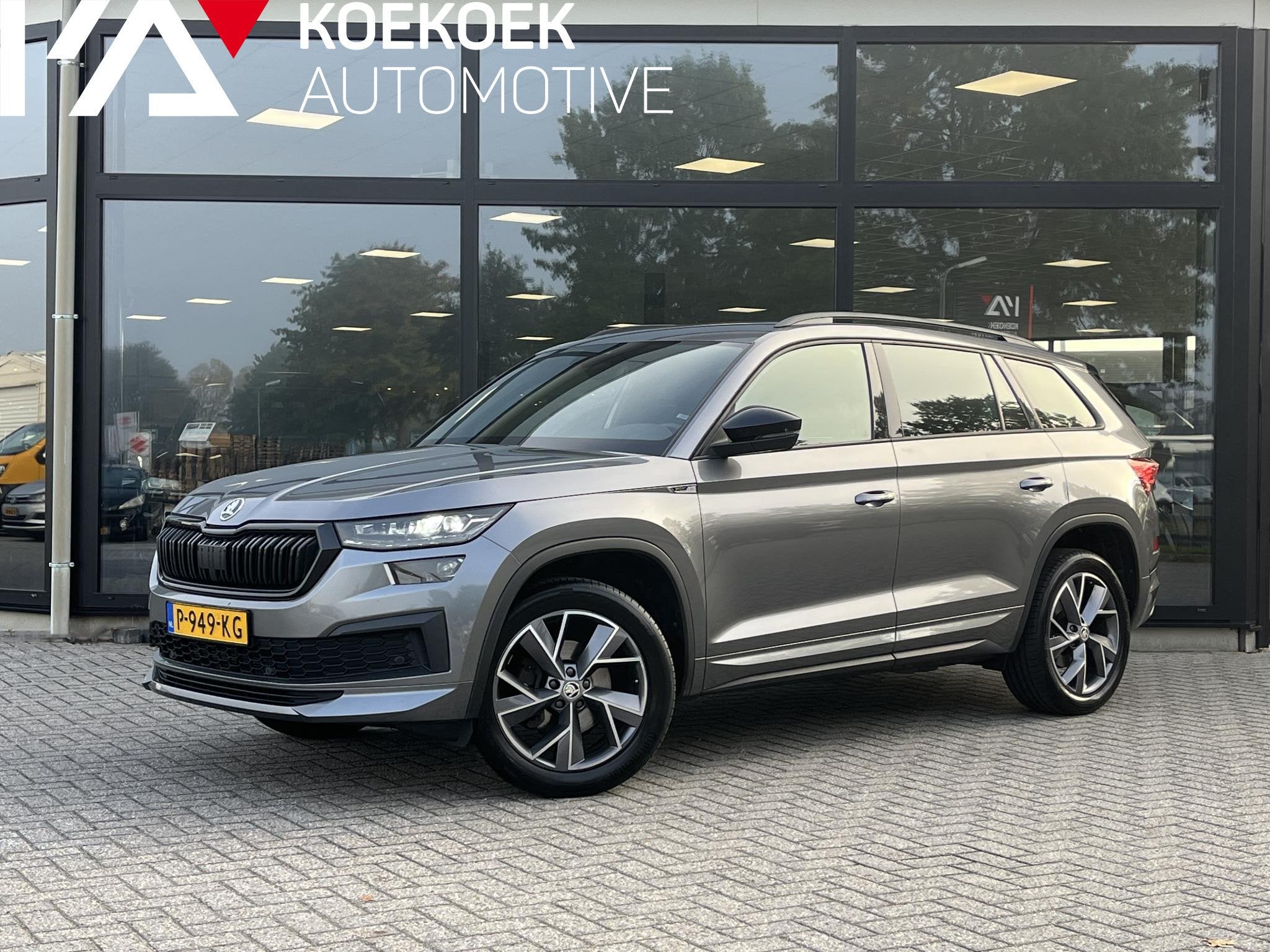 Skoda Kodiaq 1.5 TSI Sportline Business 7p. TREKHAAK/CAMERA, Auto's, Voorwielaandrijving, 4 cilinders, Origineel Nederlands, Handgeschakeld