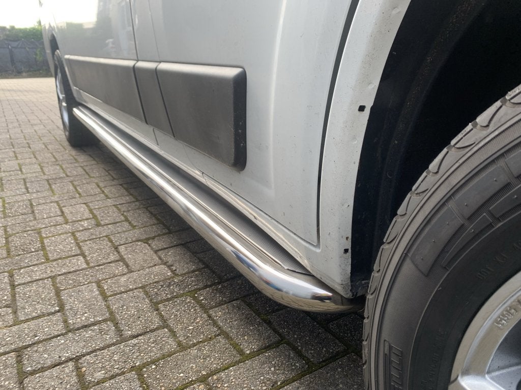 Peugeot Boxer 3 Sidebars met rvs platen, Niet ingevuld, Niet ingevuld, Niet ingevuld