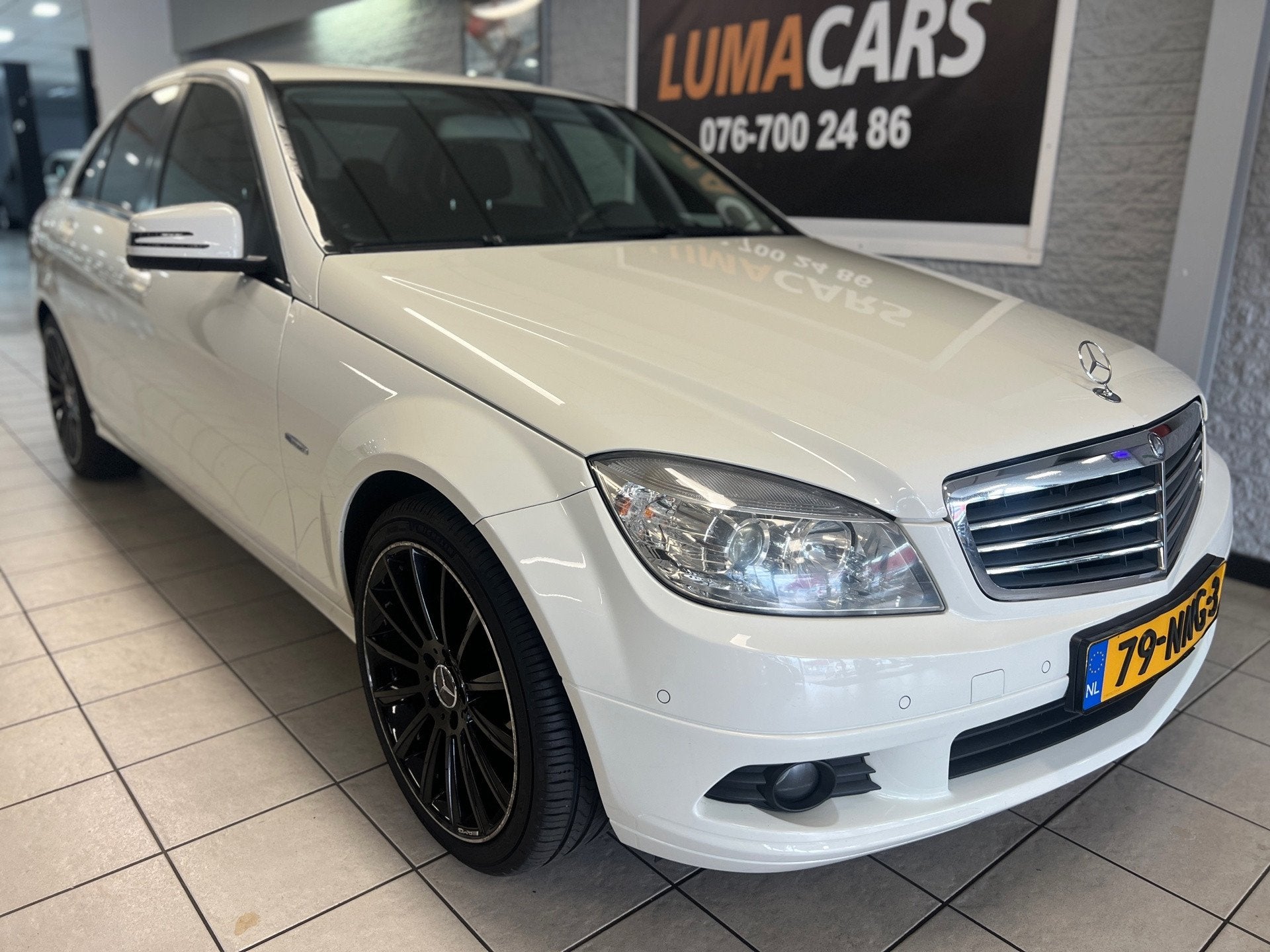 Mercedes-Benz C-klasse 180 CGI BlueEFFICIENCY Business Class, Auto's, 1385 kg, Euro 5, 1796 cc, Wit