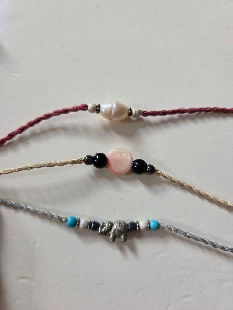 Set van 3 armbanden, Sieraden, Tassen en Uiterlijk, Armbanden, Overige materialen, Overige kleuren, Nieuw, Ophalen of Verzenden