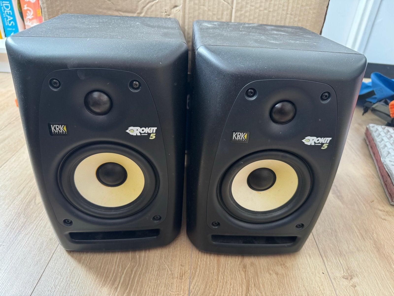 KRK Rokit 5 G2 Studiomonitoren (set van 2), Studiomonitor, Gebruikt, Ophalen of Verzenden, KRK