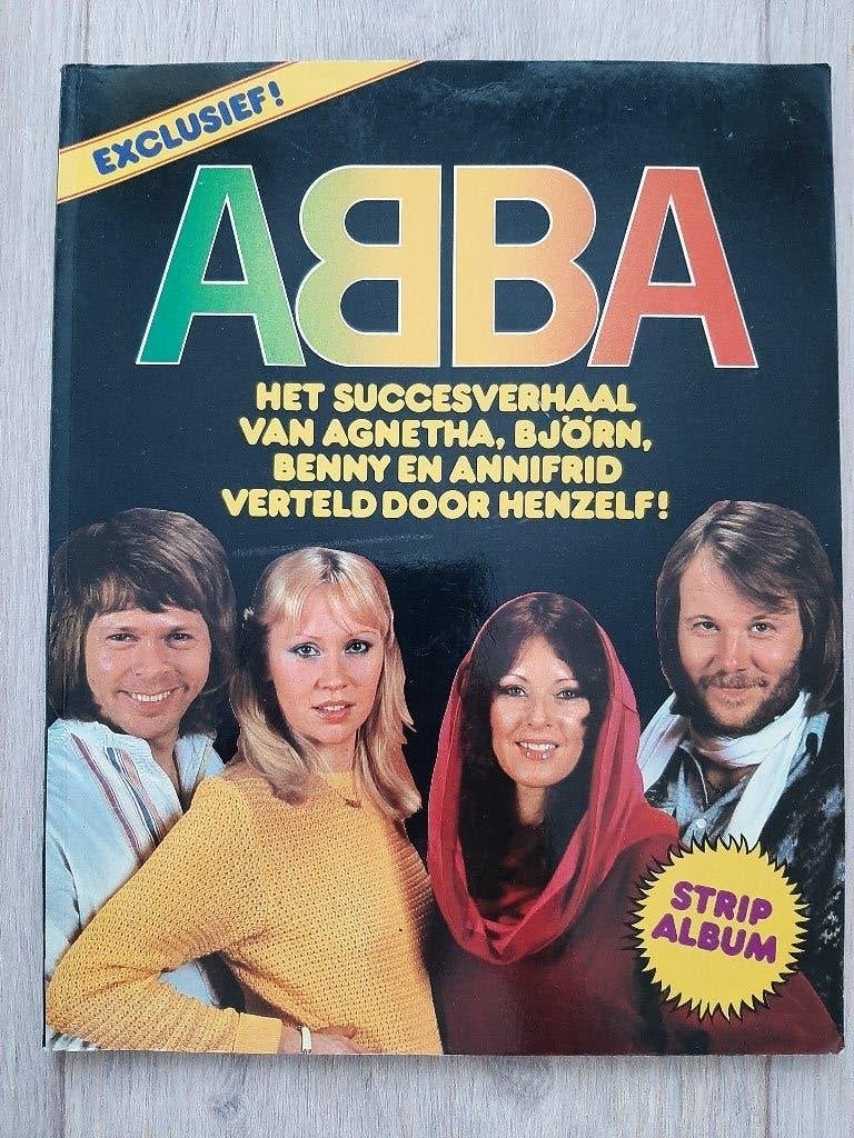 Stripboek Stripalbum ABBA, het succesverhaal, Eén stripboek, Ophalen, Gelezen