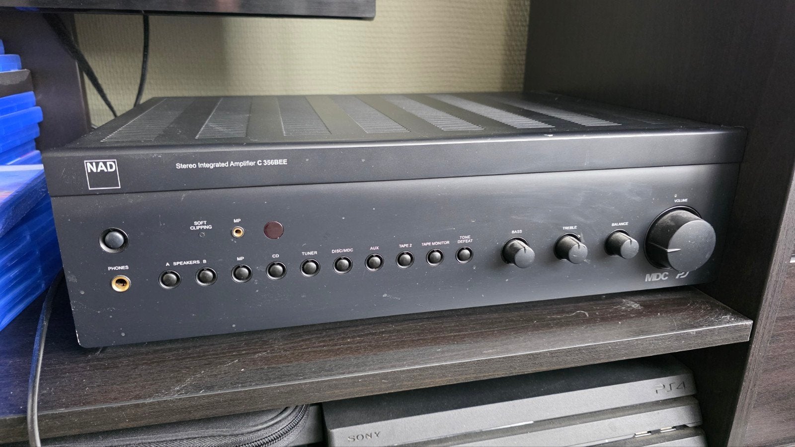 NAD C356BEE Stereo Geïntegreerde Versterker, Overige merken, Gebruikt, Ophalen of Verzenden, 60 tot 120 watt