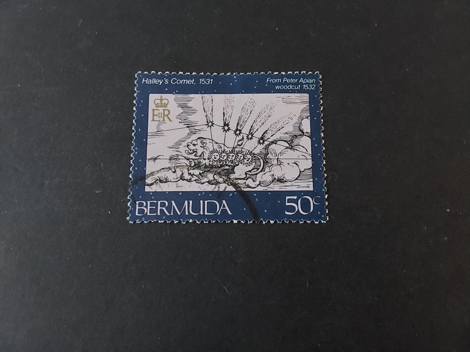 Bermuda, SG 505, Verzenden, Gestempeld