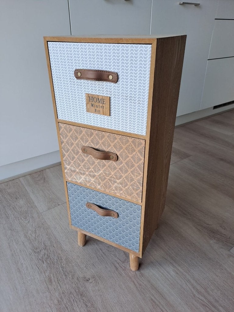 Maison du Monde - Kinder ladekastje, Ophalen, Minder dan 50 cm, Zo goed als nieuw, 3 of 4 laden