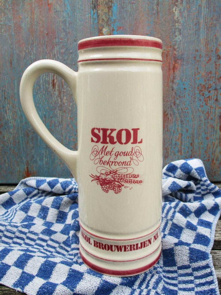 SKOL bierpul, Ophalen of Verzenden, Zo goed als nieuw, Pul(len), Overige merken