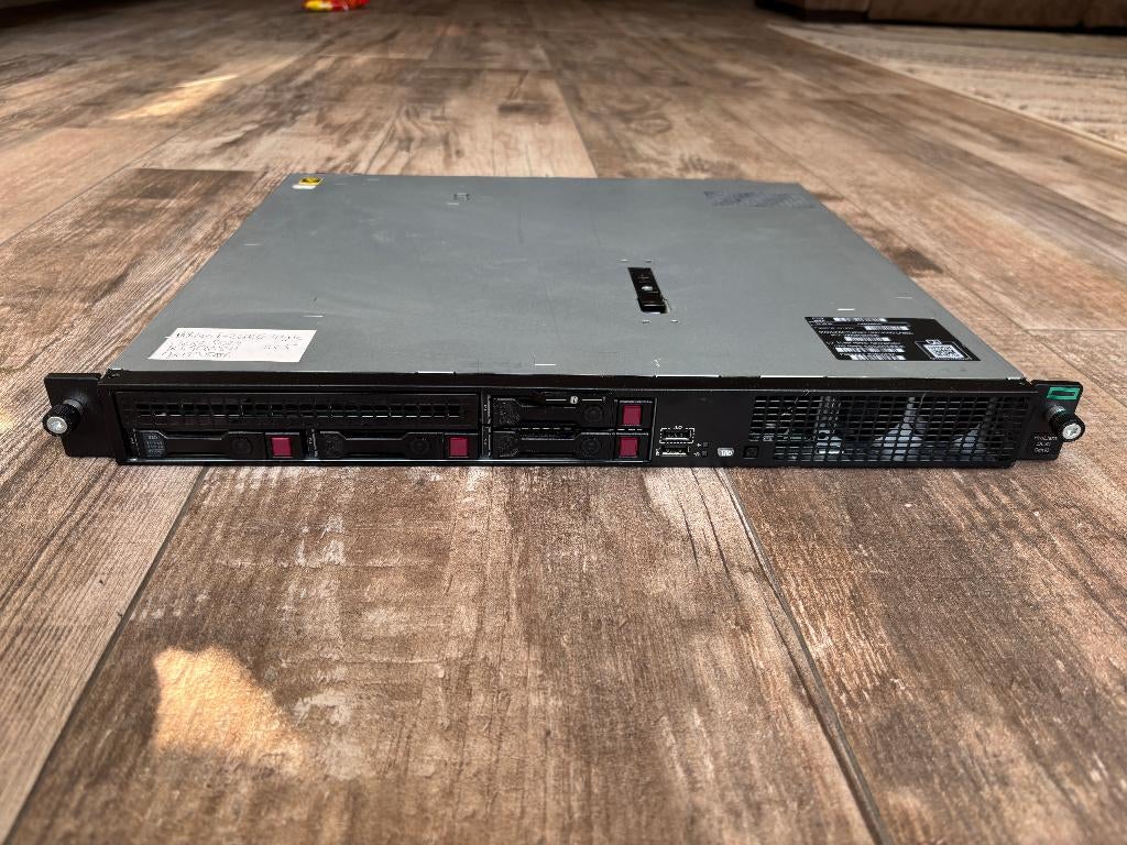 Hp Proliant dl20 g10 server 1 x Xeon E-2286G 4Ghz 32Gb, Computers en Software, Servers, Ophalen, Gebruikt, 32 GB, Hot swappable onderdelen