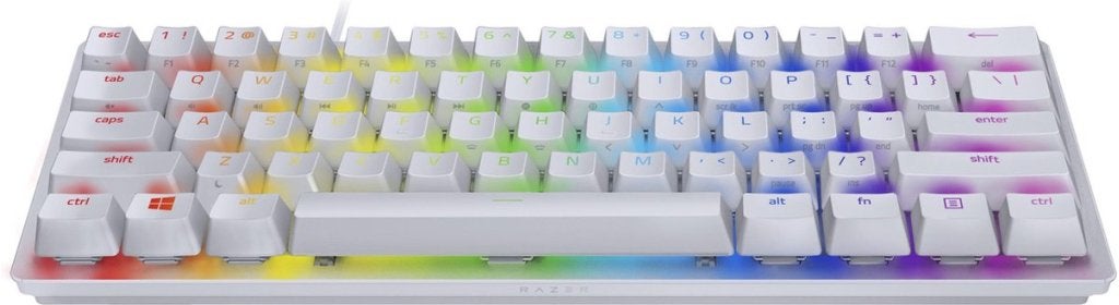 Razer Huntsman Mini Qwerty - Red Switch - RGB - 60% - Wit, Computers en Software, Razer, Eu-info@razer.com, Alter Teichweg 25, 22081 Hamburg, Duitsland