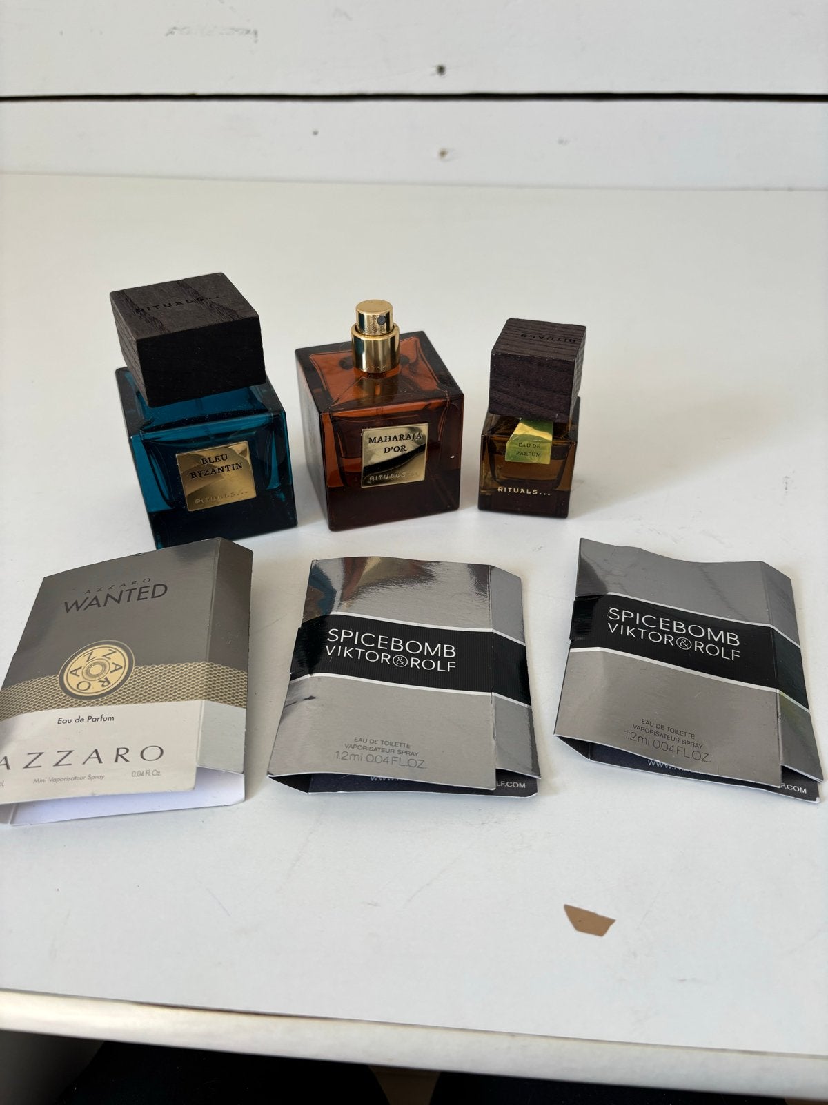 Rituals parfum en parfum samples, Ophalen of Verzenden, Gebruikt